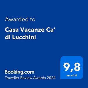 Hébergement de vacances Ca' Di Lucchini, San Benedetto Val di Sambro